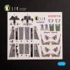 KELIK K72192 T-2 Advanced Trainer - interior 3D decals for Platz kit 1/72